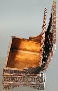 S.Petersburg 1875, silversmith Sazikov: gilder interior