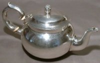 Tiffany silver teapot