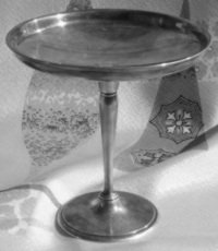 Tiffany silver compote