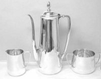 Tiffany silver coffee set