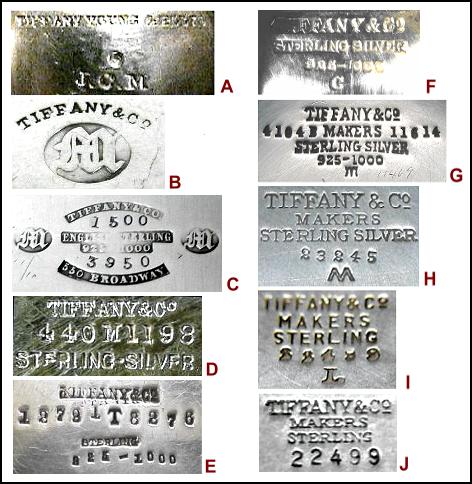 tiffany & co hallmarks