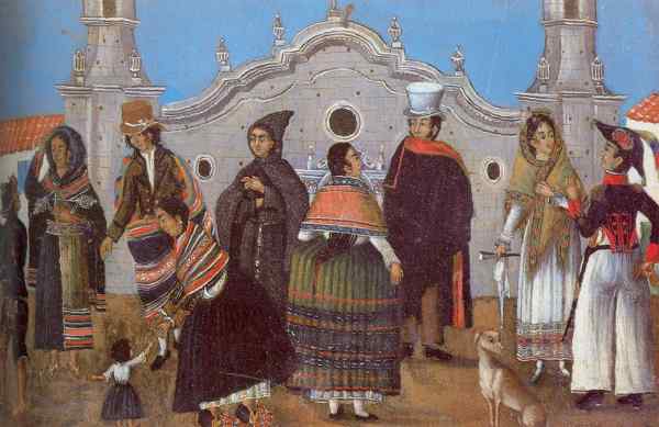 Plaza de Recocijo de Pososi (1830, oil painting)