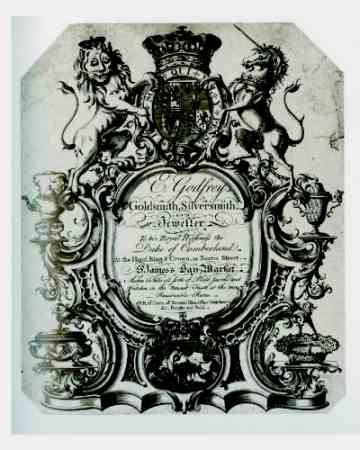 Trade Card of Elizabeth Godfrey