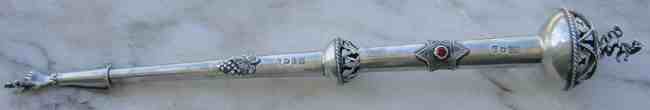 fake antique Russian silver yad