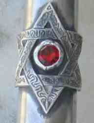 fake antique Russian silver yad