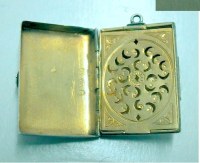silver vinaigrette: Birmingham 1817 Joseph Willmore