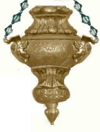 computer reconstruction of the silver lamp
