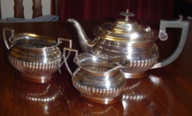 EPNS tea service