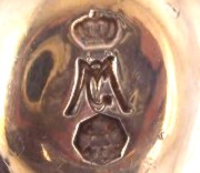 unidentified mark on a walking stick