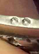 French silver bracelet