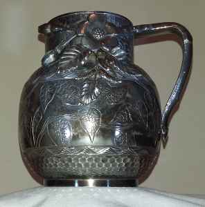 silverplate pitcher