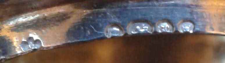 silver bowl with cover in the rococo style
