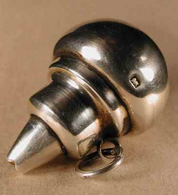 mysterious silver object