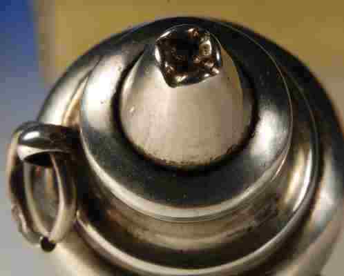 mysterious silver object