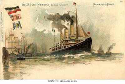 Image of Steamer Frst Bismarck