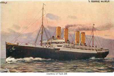 Image of Steamer Kronprinz Wilhelm