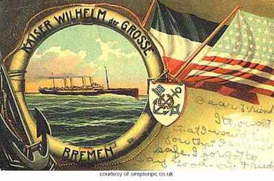 Image of Steamer Kaiser Wilhelm der Groe