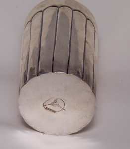 sterling silver beaker