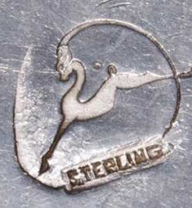 sterling silver beaker