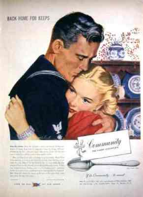 Back Home For Keeps: Oneida Community 1943-1945  advertising campaign