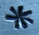 Mark for silver-plated hollow ware: c.1894 - c.1898