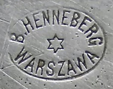 Mark for silver-plated hollow ware: c.1898 - c.1939
