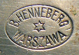 Mark for silver-plated hollow ware: c.1898 - c.1939