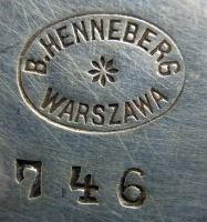 Mark for silver-plated hollow ware: c.1897 - c.1939