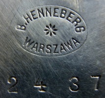 Mark for silver-plated hollow ware: c.1897 - c.1939