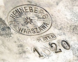 Mark for silver-plated hollow ware: c.1898 - c.1915