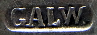Mark for silver-plated hollow ware: c.1883 - c.1897