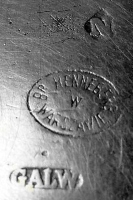 Mark for silver-plated hollow ware: c.1883 - c.1897
