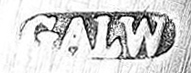 Mark for silver-plated hollow ware: c.1883 - c.1897