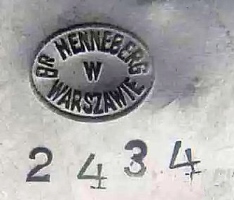 Mark for silver-plated hollow ware: c.1897 - c.1939