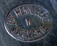 Mark for silver-plated hollow ware: c.1897 - c.1939
