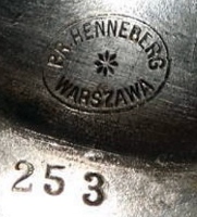 Mark for silver-plated hollow ware: c.1897 - c.1915