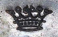 Mark for Wola branch of Bros. Henneberg foundry: WFA year - c.1915