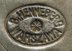Mark for Wola branch of Bros. Henneberg foundry: WFA year - c.1915