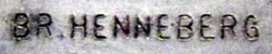 Small mark for hollow ware: c.1874 - c.1883