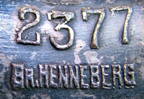 Small mark for hollow ware: c.1896 - c.1915