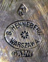 Mark for silver-plated hollow ware: c.1883 - c.1897
