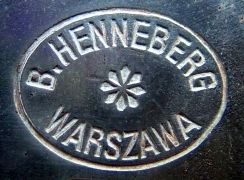 Mark for silver-plated hollow ware: c.1883 - c.1897