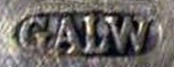 Mark for silver-plated hollow ware: c.1883 - c.1897