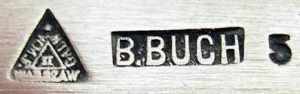 Bros. Buch mark ~1887 - ~1894