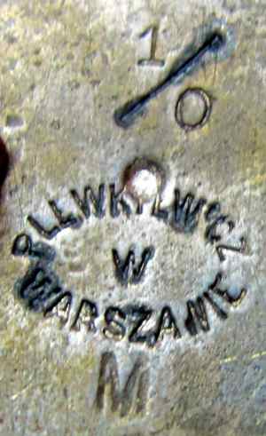 Plewkiewicz company mark ~1900 - ~1914