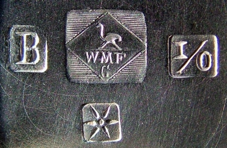 Marks of European Silver Plate XIV WMF Hollow Ware and Trays
