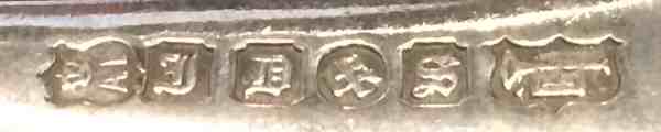 silverplate ladles by James Dixon & Sons