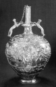 silver amphora